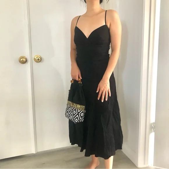 knee length dresses for ladies T-Tahari Smocked Sleeveless Midi Dress – Elie Tahari
